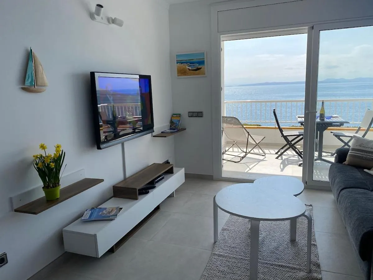 公寓 Superbe appartement première ligne avec piscine 罗萨斯